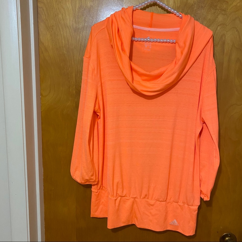 Adidas | Neon Orange Top